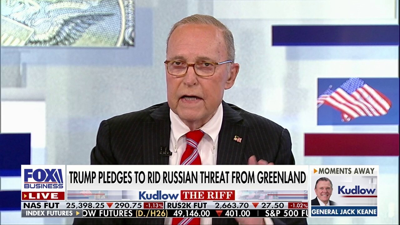 Larry Kudlow: Greenland, in many ways, is the top hat for Trump's whole defense of the western hemisphere