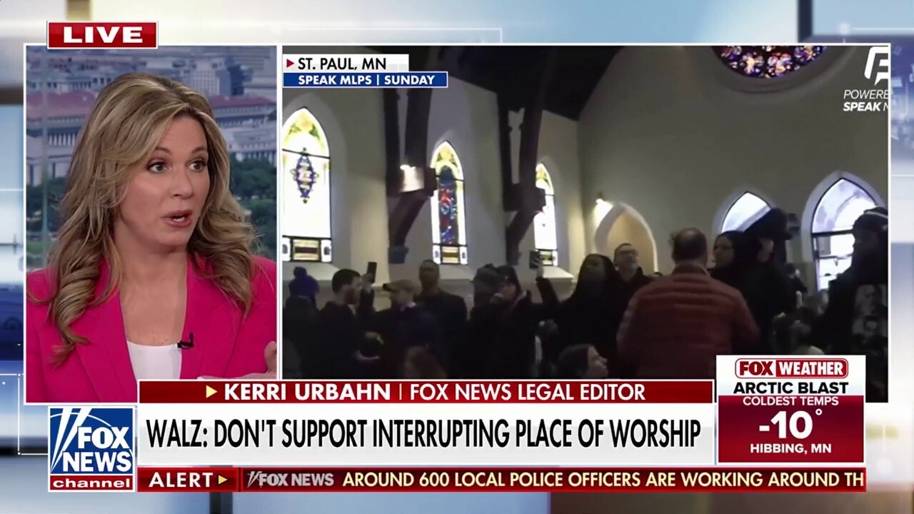 Protesters at Minnesota place of worship seemed to be ‘organized’: Legal editor