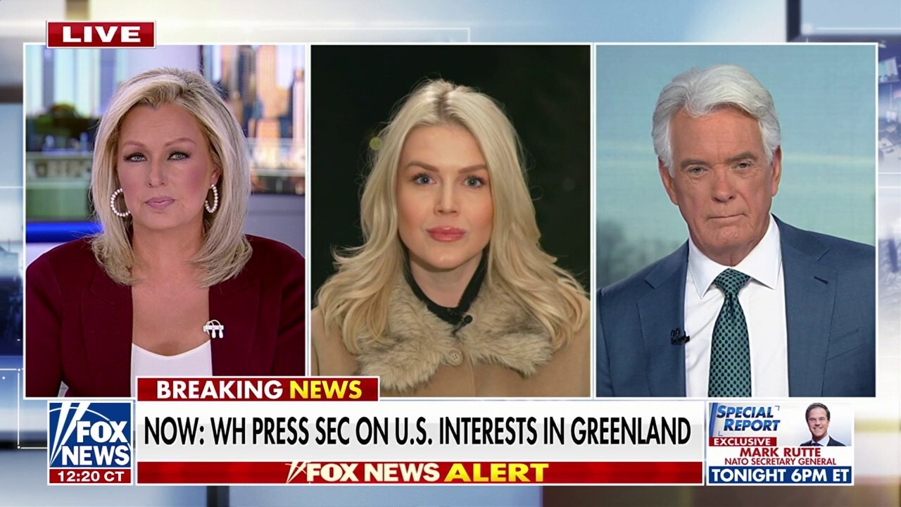 Greenland is ‘absolutely essential’ for America’s national security, Karoline Leavitt says