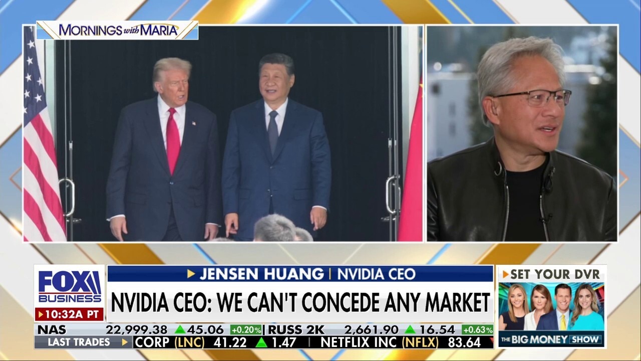 Nvidia eyes China chip market as Anthropic CEO warns of security risks