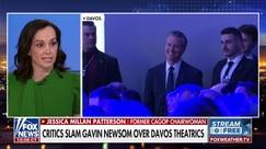 Newsom blames White House for cancelled Davos speech