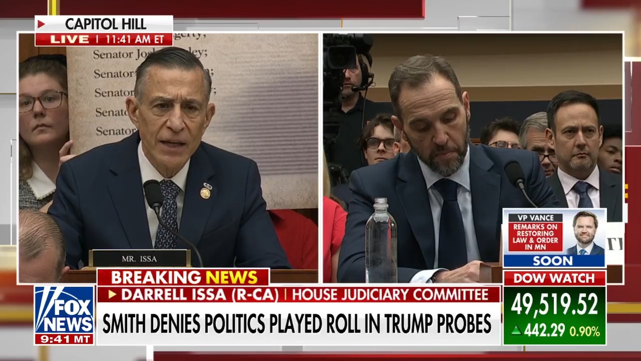 Issa accuses Jack Smith of ‘spying’ on Speaker of the House