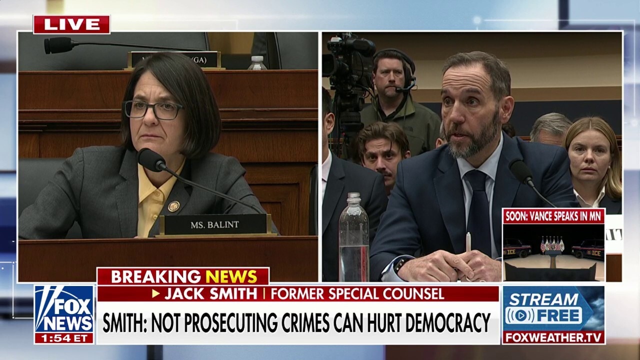 Former special counsel Jack Smith doubles down on claims against Trump, says he is not going to be 'intimidated'