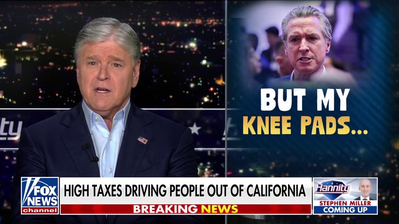 Sean Hannity: In his quest for fame and power, Newsom forgot to show up for his day job