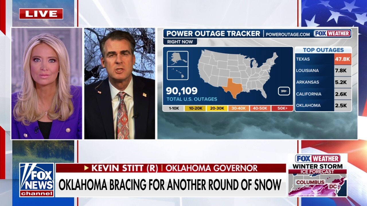 Oklahoma braces for more snow as historic winter storm sweeps the US