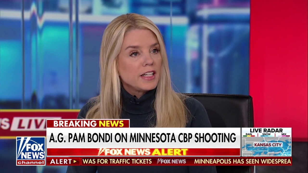Pam Bondi weighs in on Minneapolis protests after Border Patrol shooting