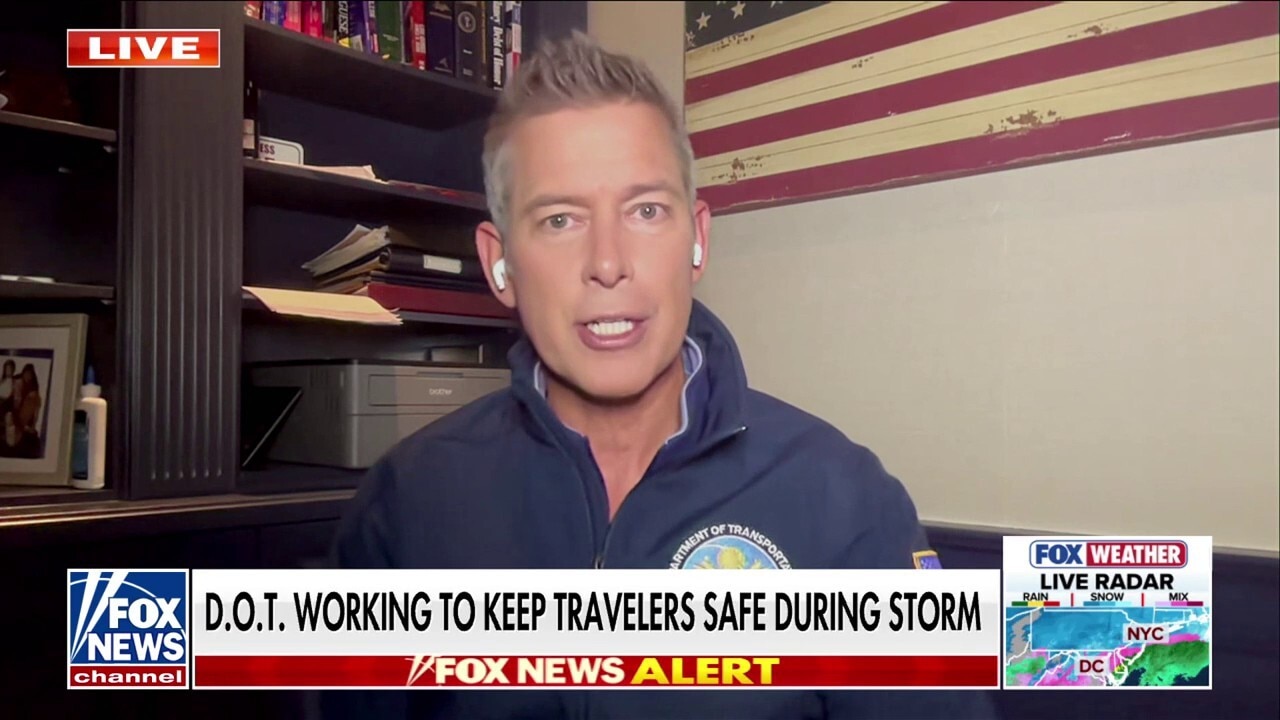 ‘Across the spectrum, we’re having issues’: Transportation Secretary says crews working ‘overtime’ amid winter storm