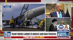 USS Abraham Lincoln strike group enters Middle East as Trump sends ‘big force’ to region