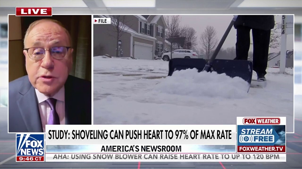 Health officials warn about snow shoveling health risks