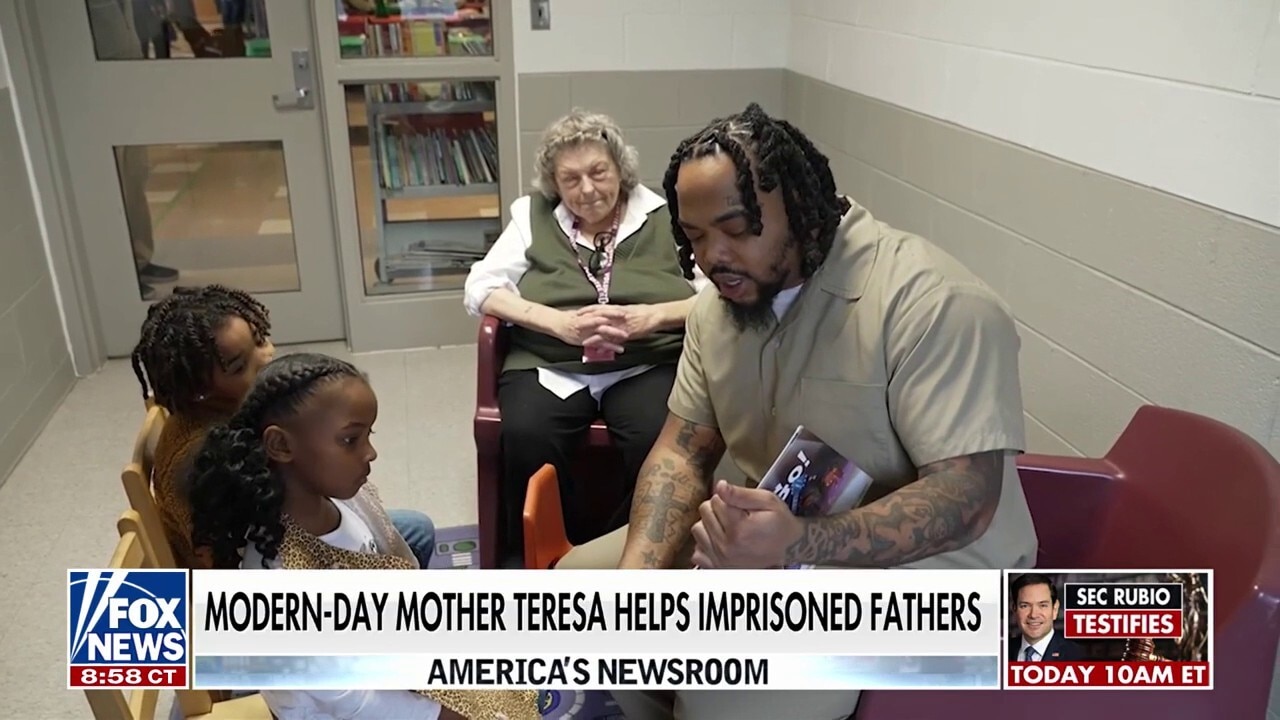 Modern-day Mother Teresa helps imprisoned fathers stay connected with families