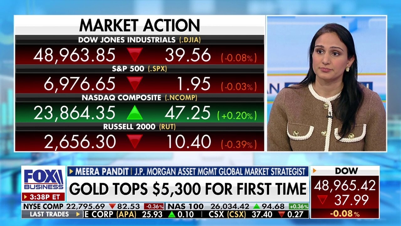 JP Morgan strategist warns where US is at 'bottom of the leaderboard'