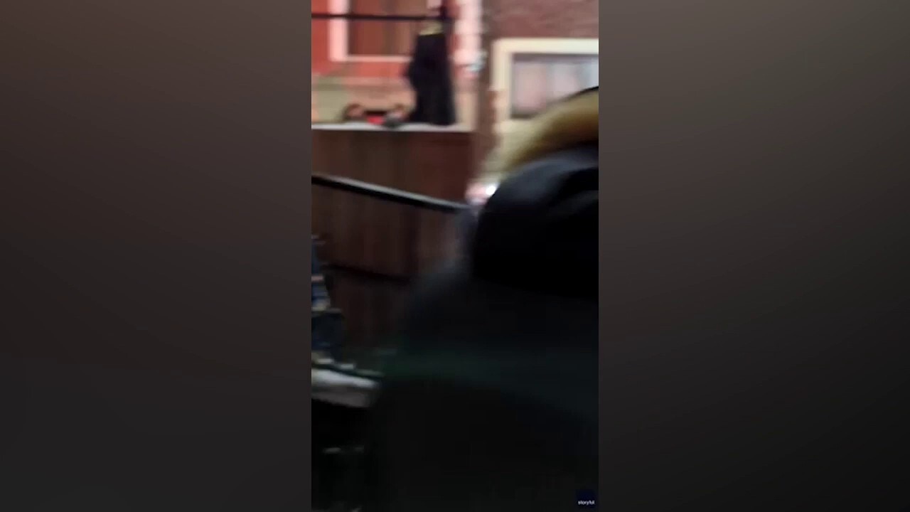 Driver repeatedly rams NY synagogue