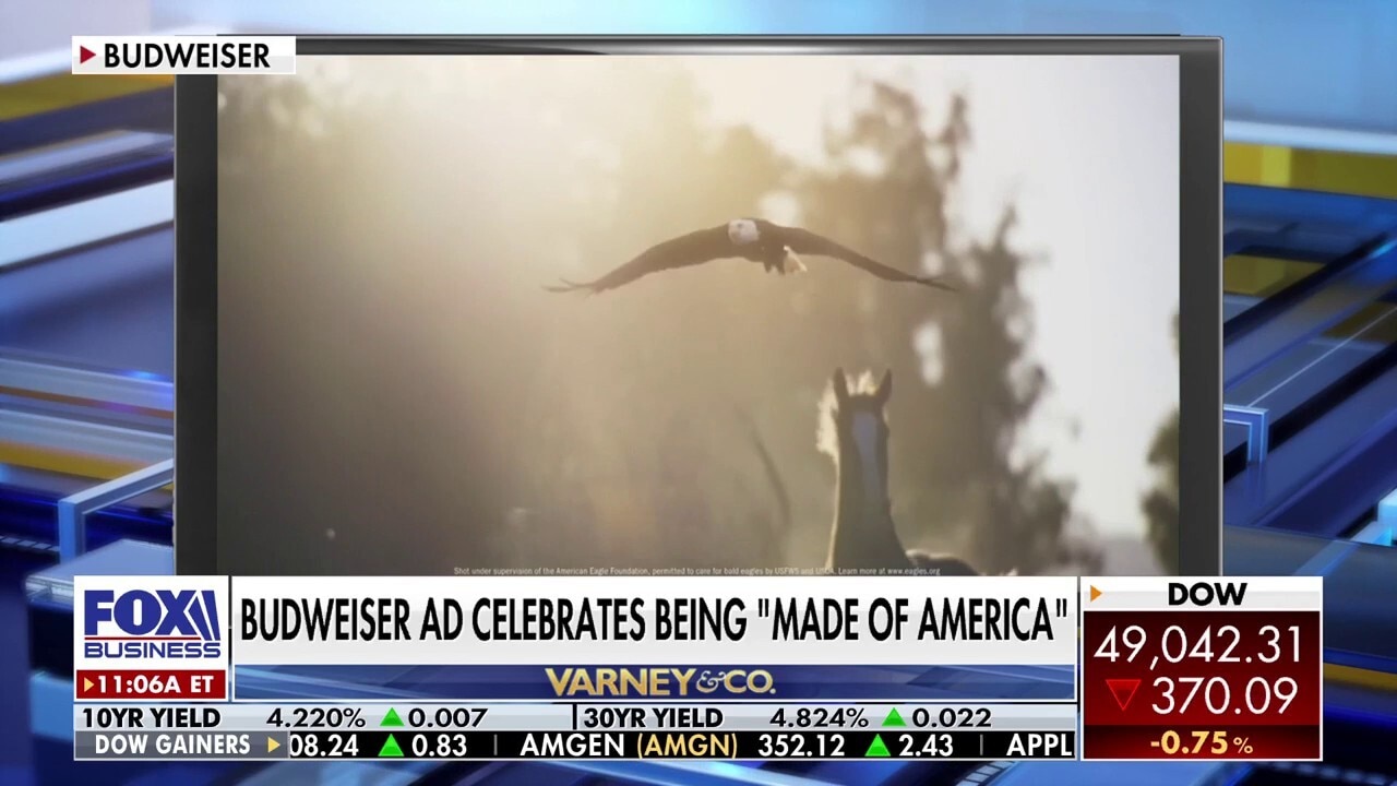 Budweiser is back with a patriotic commercial for the Super Bowl