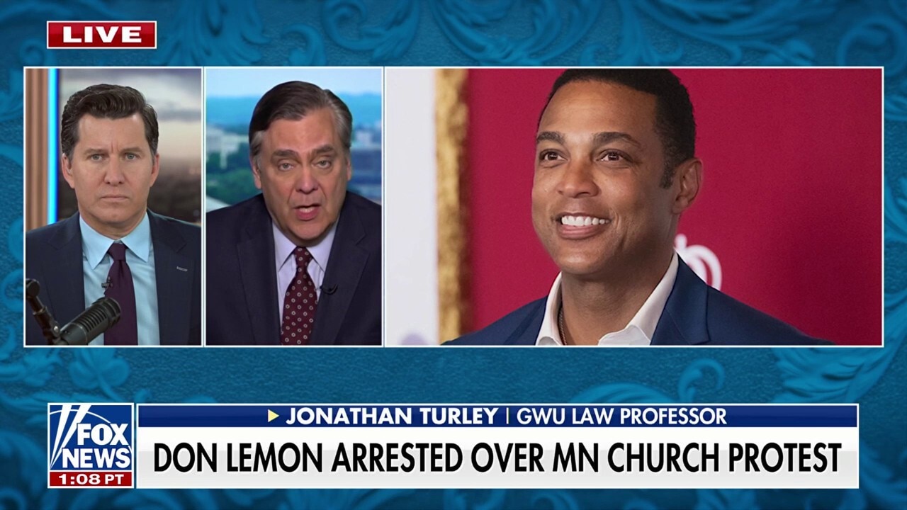 Turley predicts judges could be persuaded by Don Lemon’s appeal he was at Minnesota church protest as journalist