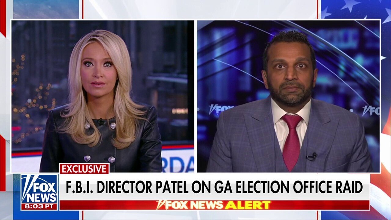 FBI director defends Georgia election probe, touts ‘historic’ crime drop