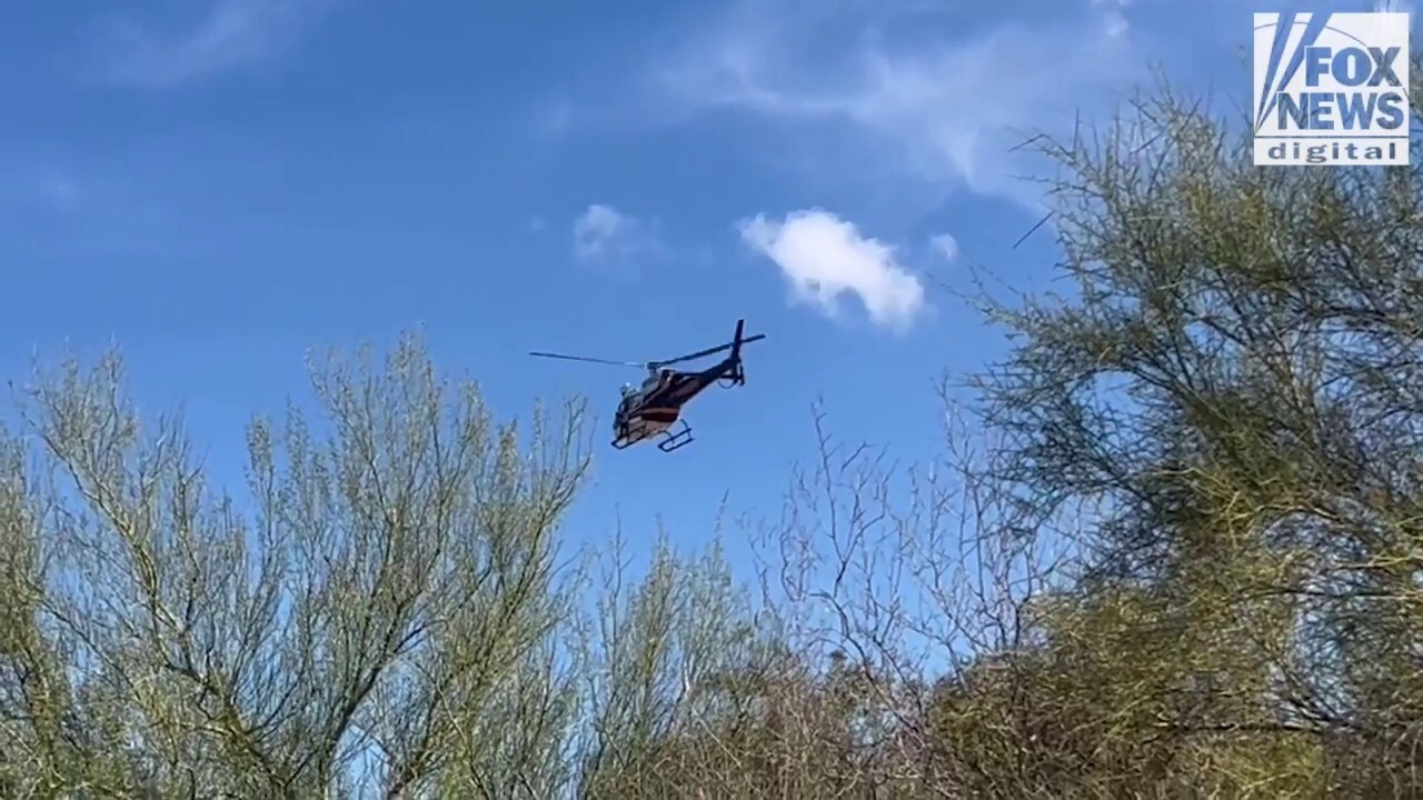 Sheriff's helicopter hovers over area where missing Nancy Guthrie is believed to live
