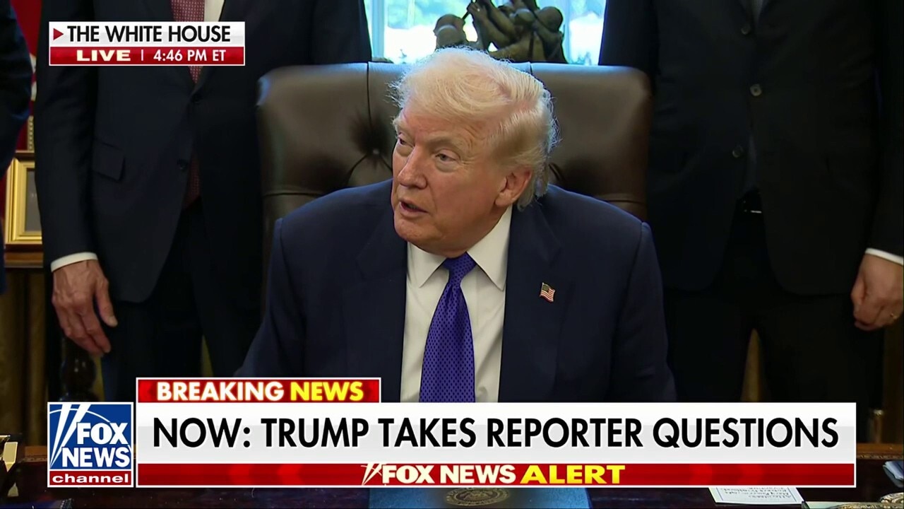 There's 'tremendous hatred' between Zelenskyy and Putin, Trump says