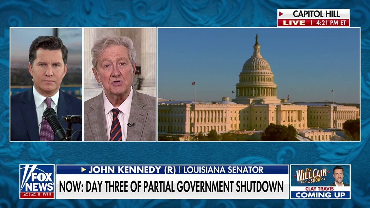 Republicans would be blamed for this, warns Sen John Kennedy