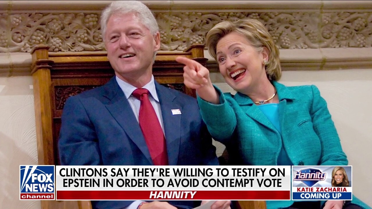 The Clintons agree to testify in Epstein probe
