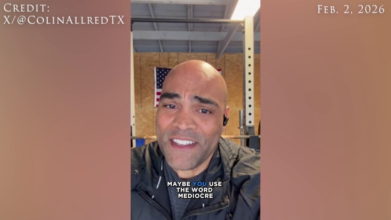 Allred slams Talarico over 'mediocre' comment