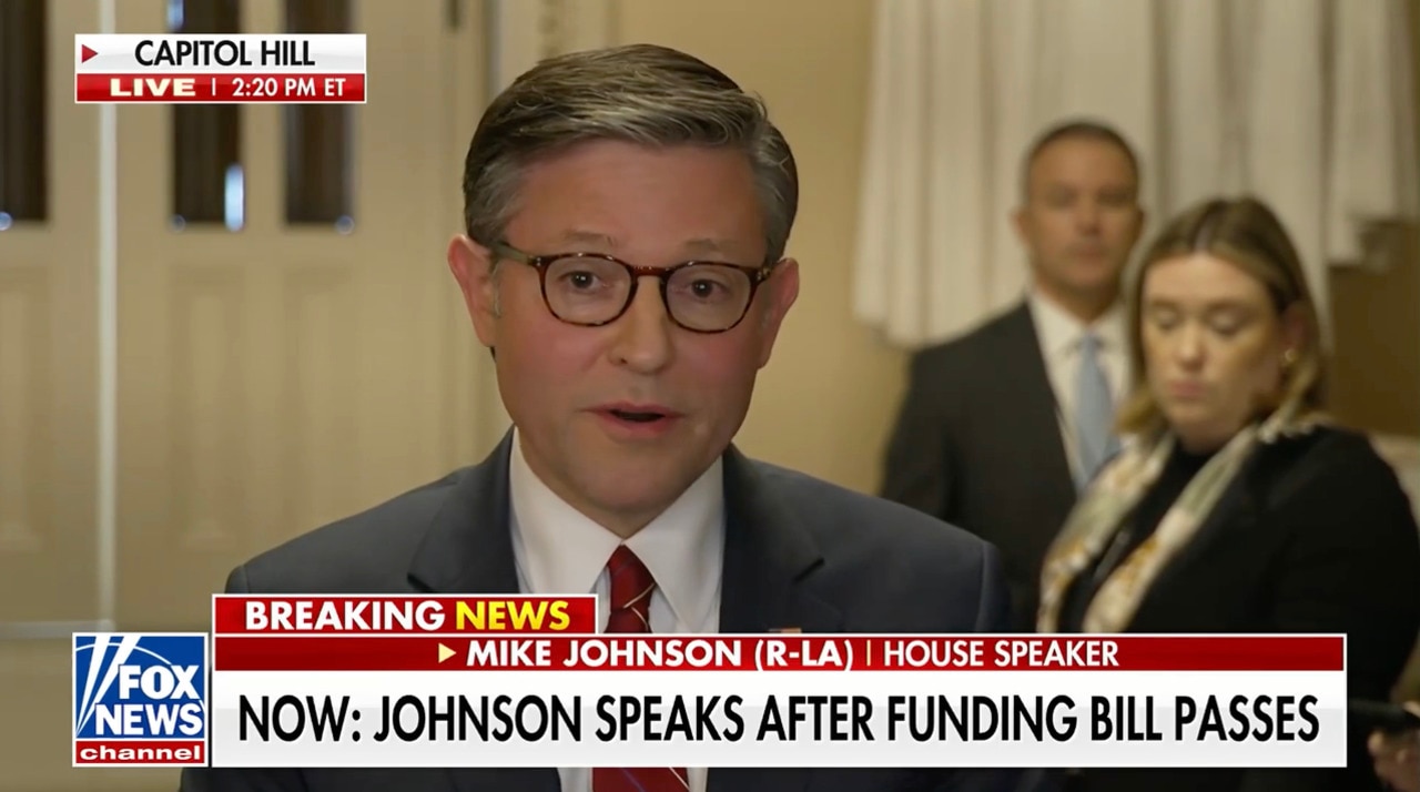‘Very dangerous game’ Dems are ‘playing’: Speaker Mike Johnson addresses what's next after funding bill passes