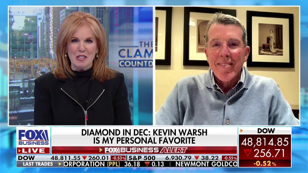 Ex-Barclays CEO hails Warsh nomination as a 'perfect choice'