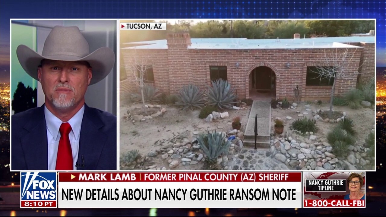 Suspected Nancy Guthrie abductors likely stayed ‘in the area,’ former Pinal County sheriff believes