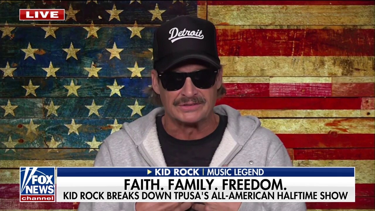 Kid Rock to headline TPUSA's 'All-American' halftime show on Sunday