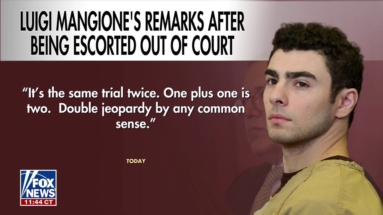 Luigi Mangione faces backlash for 'double jeopardy' claim 