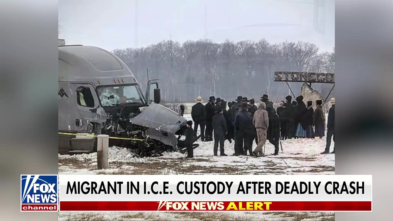 Migrant truck driver in ICE custody after allegedly causing an Indiana crash that killed 4