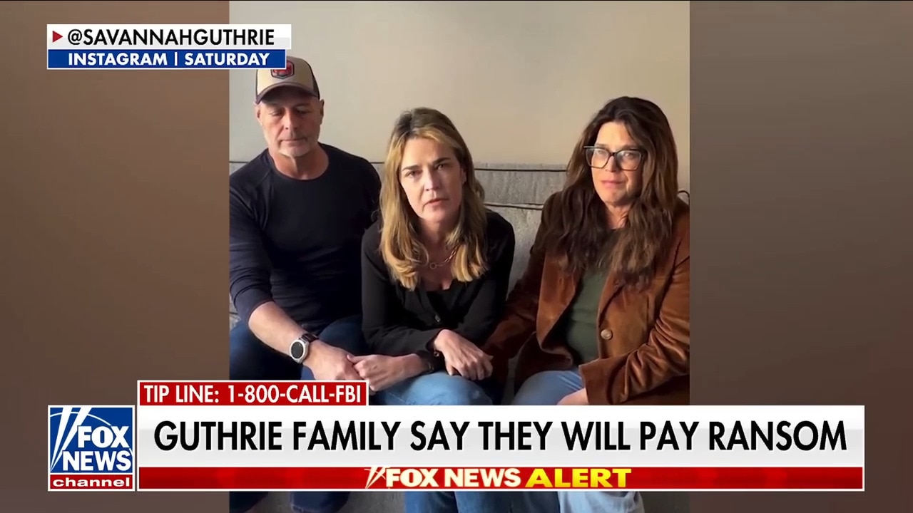 Guthrie family releases cryptic third plea video for abducted mother Nancy Guthrie