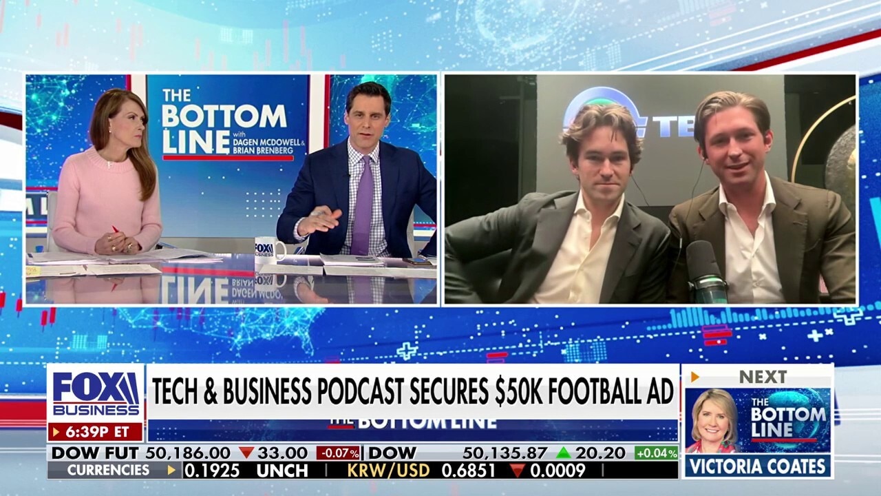 Viral tech podcast opens up about securing $50K football ad