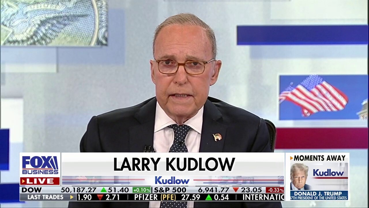 Larry Kudlow: President Donald Trump is not yet ready to do this