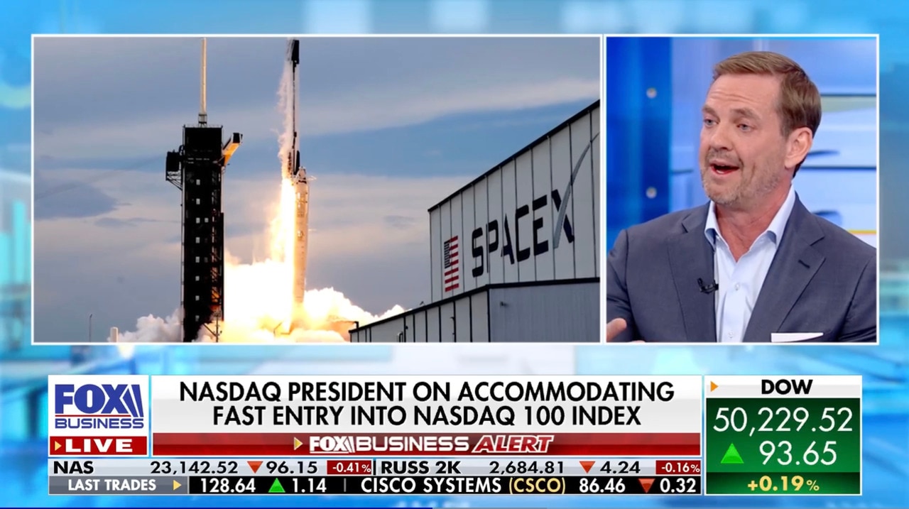 Nasdaq president Nelson Griggs discusses competition for blockbuster IPOs like SpaceX, OpenAI, Anthropic