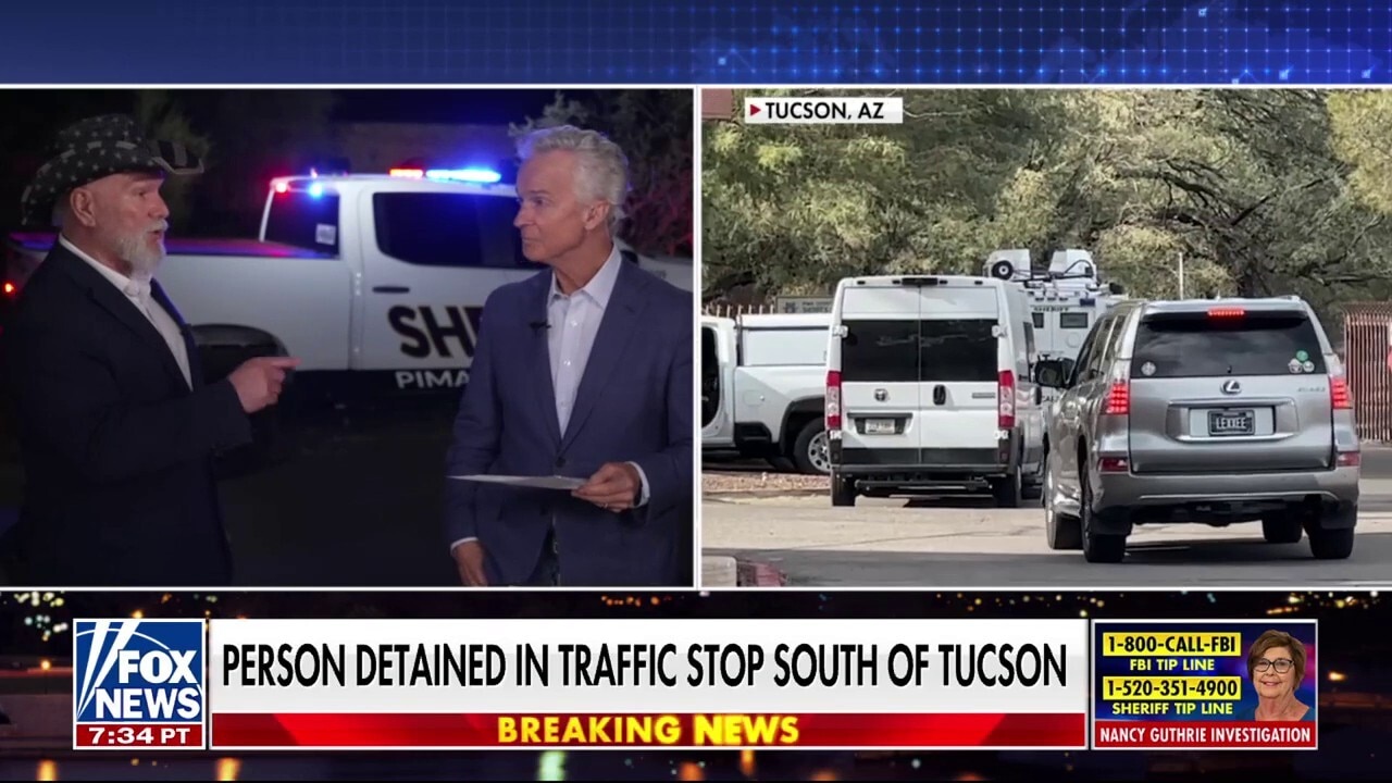 BREAKING: Individual reportedly detained in traffic stop hour south of Tucson in connection to Guthrie