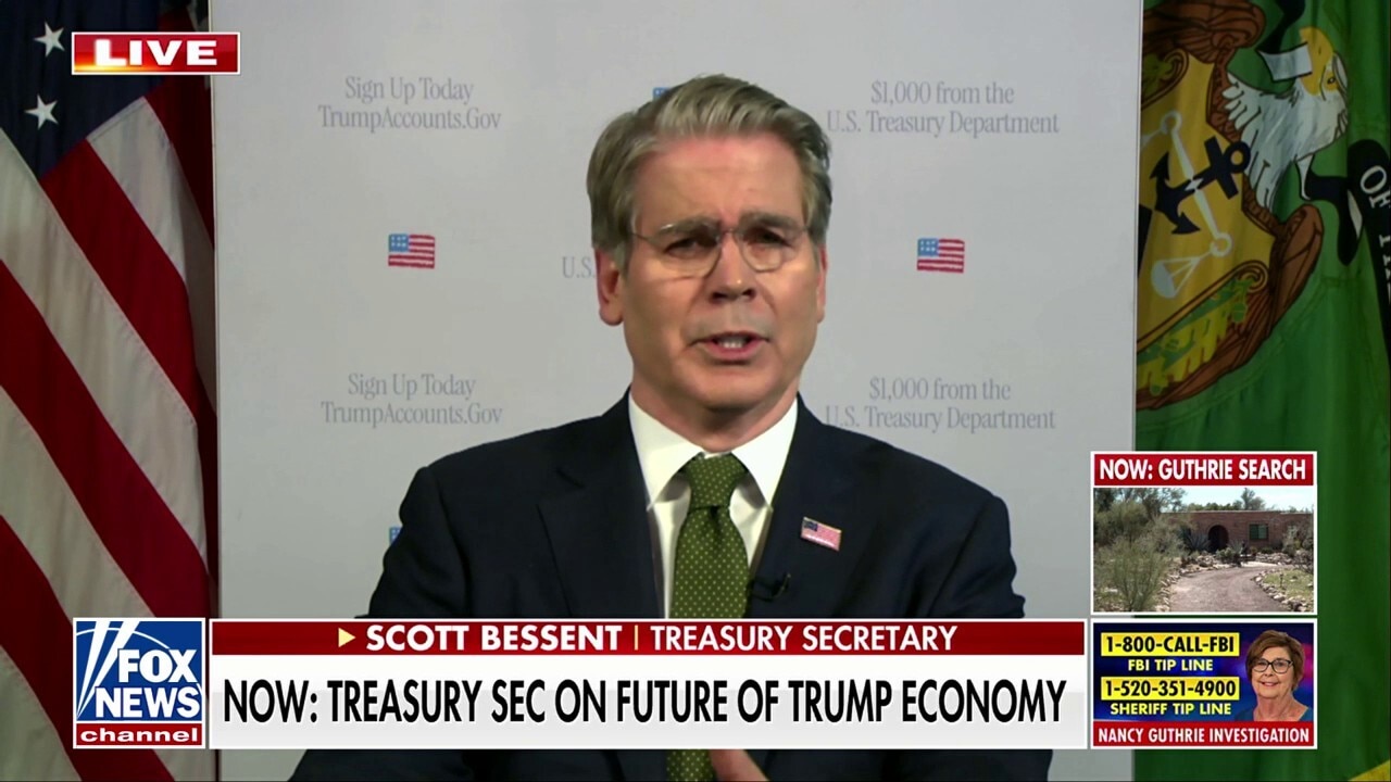 Trump economic policies 'starting to pay off,' says Treasury Secretary Scott Bessent