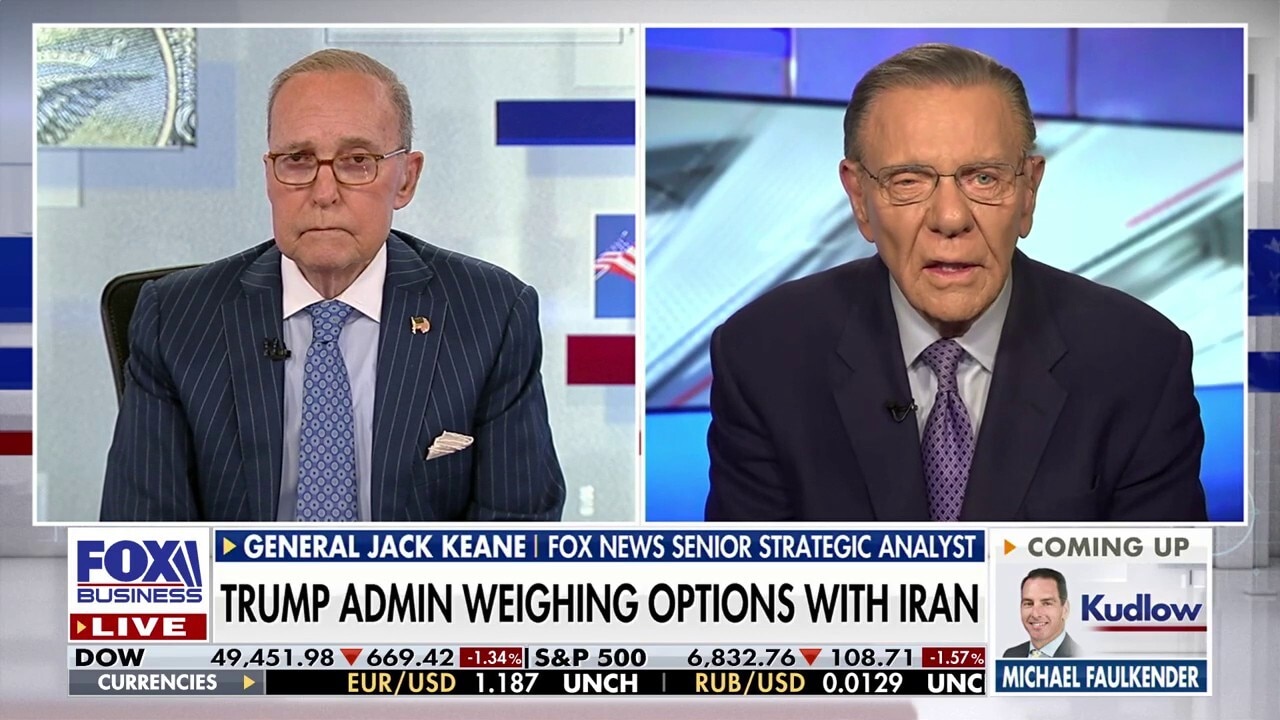 This would 'fundamentally change' Iranian regime, 'define' Trump's presidency: Gen Jack Keane