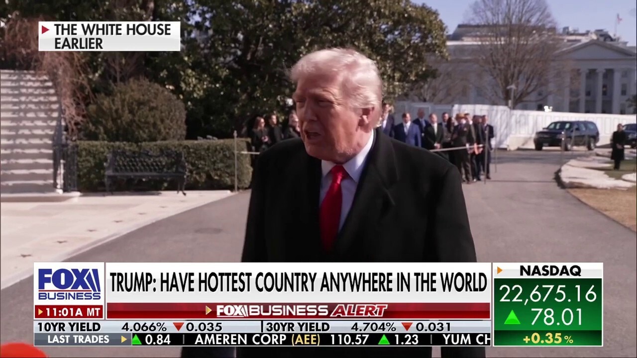 Trump touts cooling inflation as new data beats forecasts: 'Hottest country in the world'