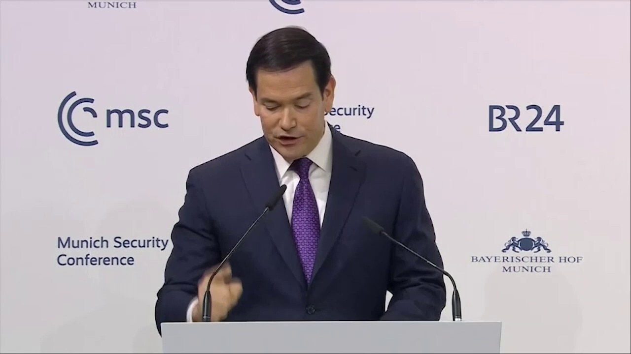 Rubio addresses Munich Security Conference saying US allies shouldn't be 'shackled by guilt'