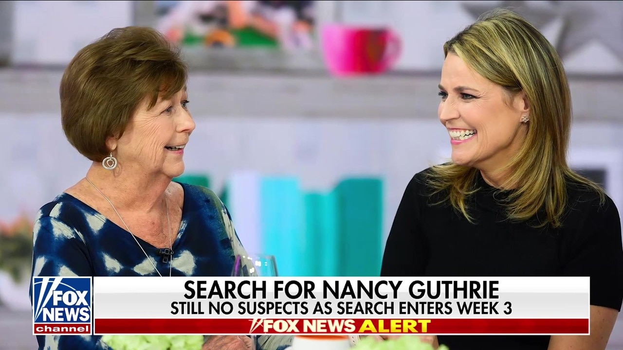 Drone video shows rear of Nancy Guthrie home