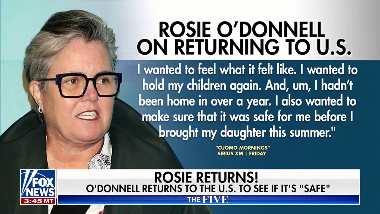 Rosie O'Donnell returns from self-imposed 'TDS' exile