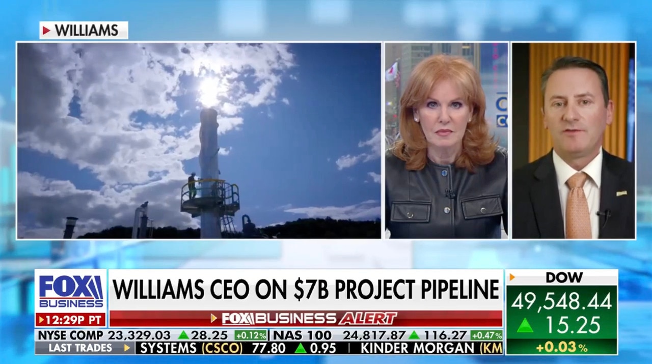 Williams Companies CEO: Natural gas is the United States' superpower