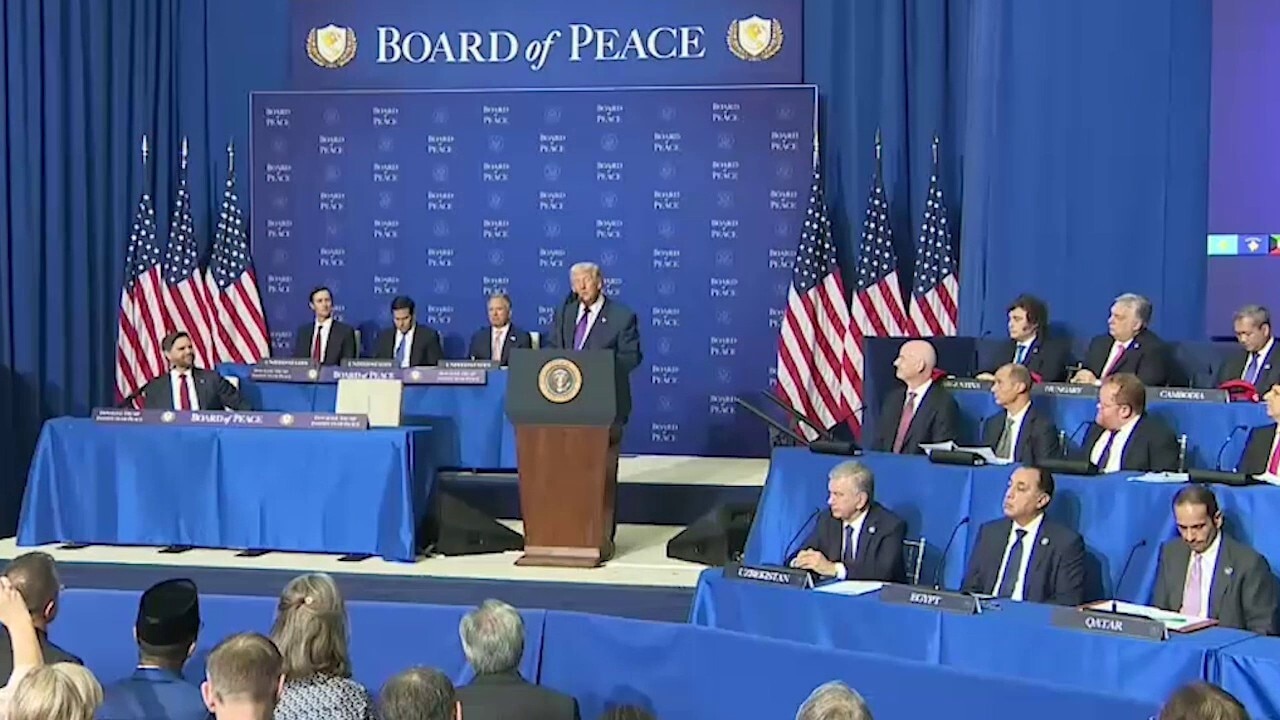 Trump jokes about Nobel Prize during Board of Peace meeting