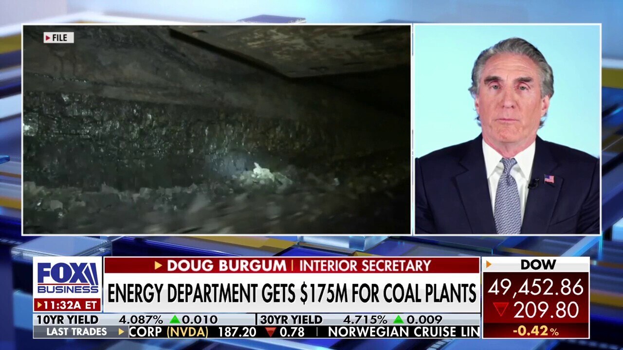 Coal plants were 'under assault' by Obama, Biden admins: Doug Burgum