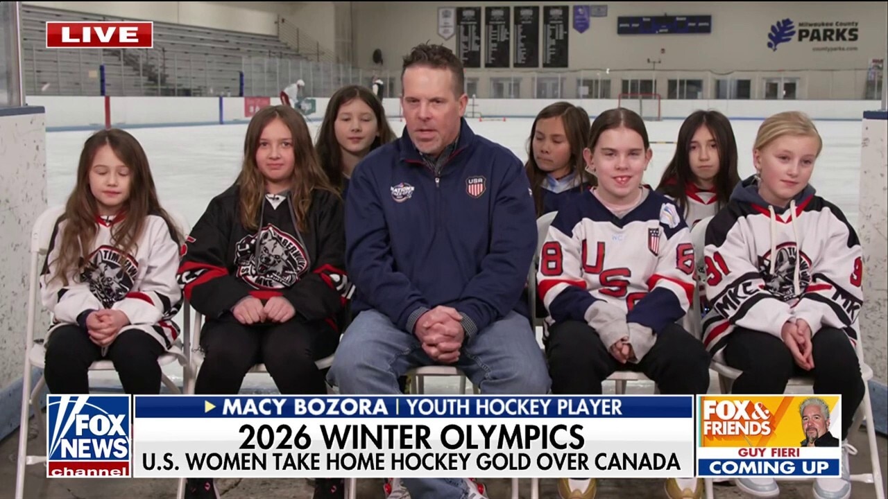 Youth hockey team looks to Team USA for inspiration