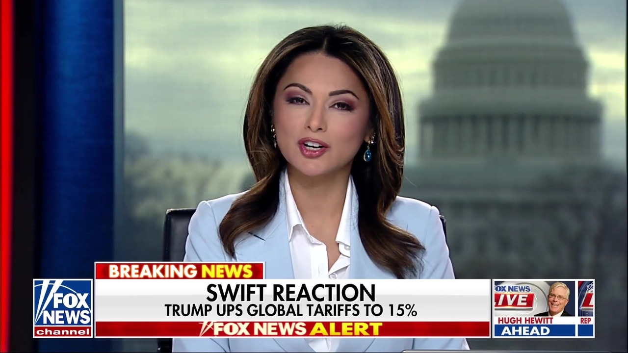 President Donald Trump raises global tariff to 15% to mixed reactions