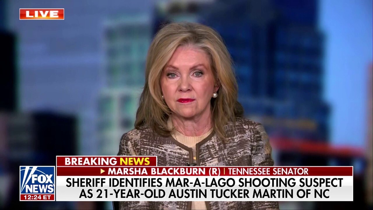 Mar-a-Lago shooting is a ‘reminder’ that ‘rhetoric matters,’ Sen Marsha Blackburn says