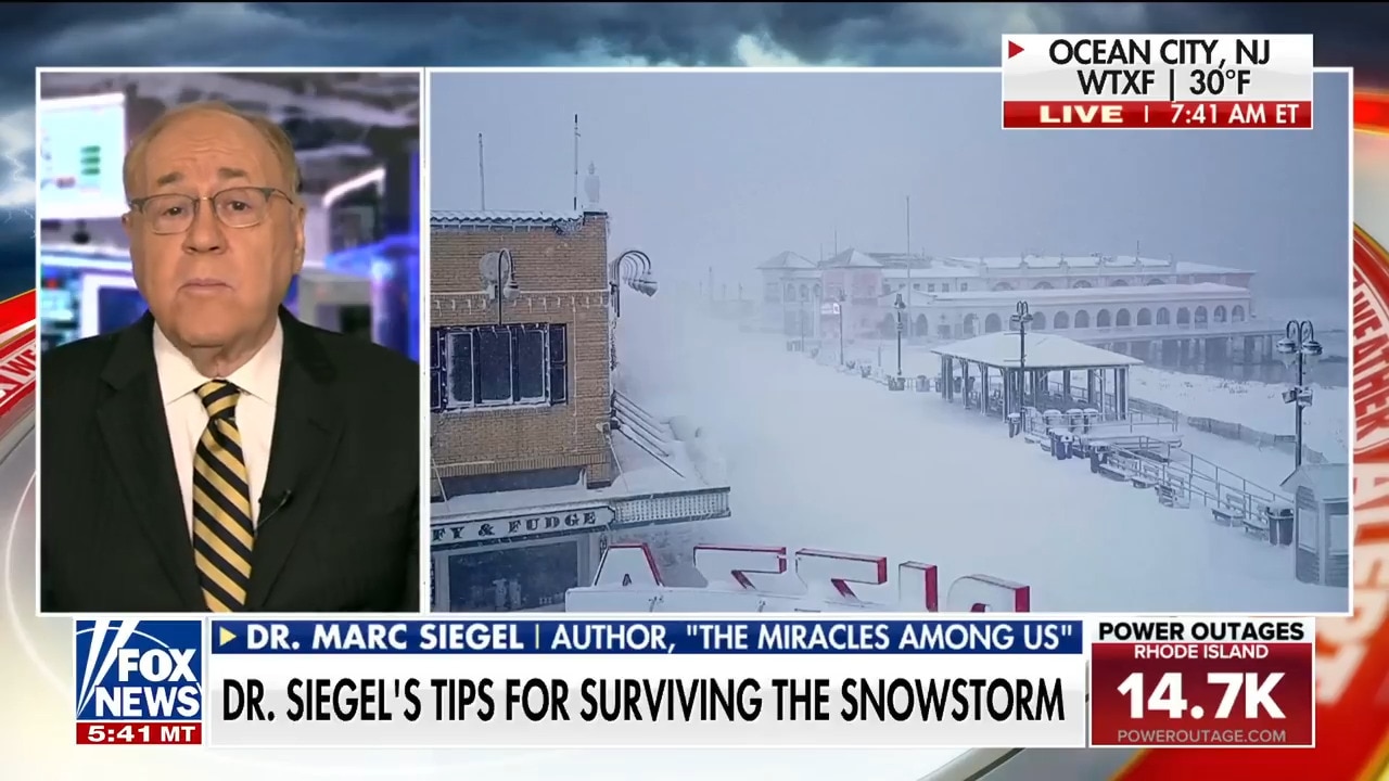Dr. Marc Siegel offers essential blizzard safety tips amidst massive Northeast storm