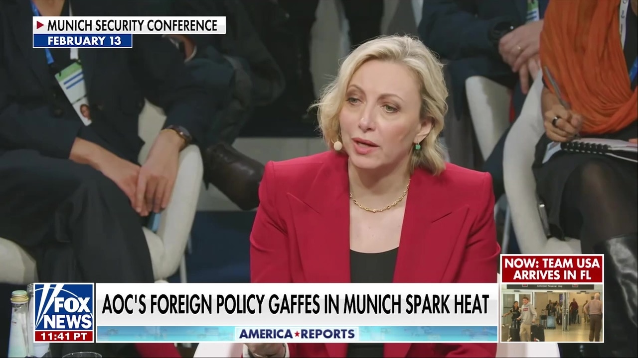 AOC breaks silence after Munich foreign policy stumbles