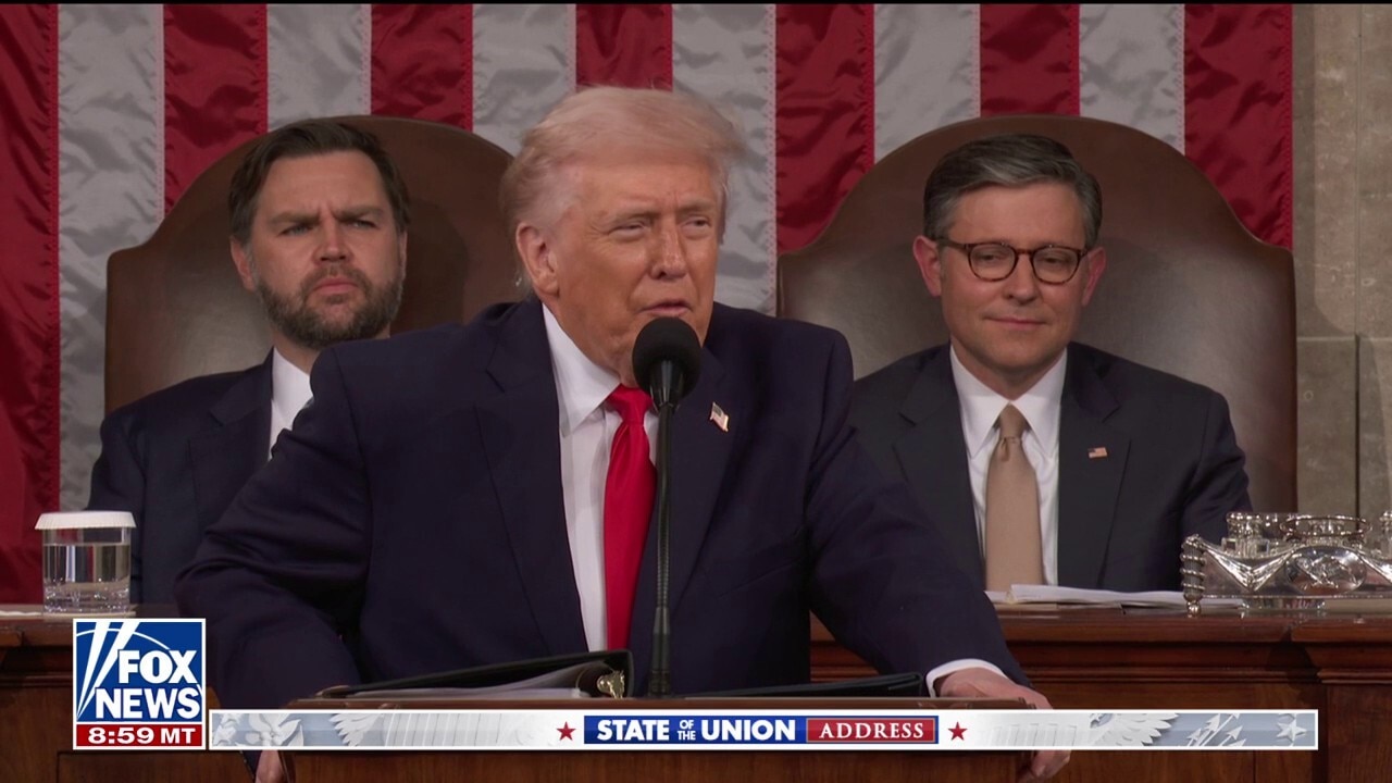 'OUR NATION IS BACK': President Trump addresses State of the Union